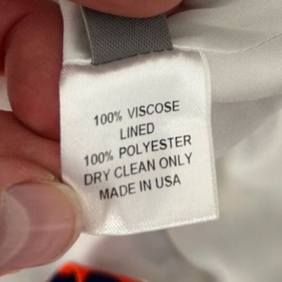 Lela Rose Multi Colored Floral Scalloped Long Sleeve Midi Dress Size 6 - Picture 9 of 14